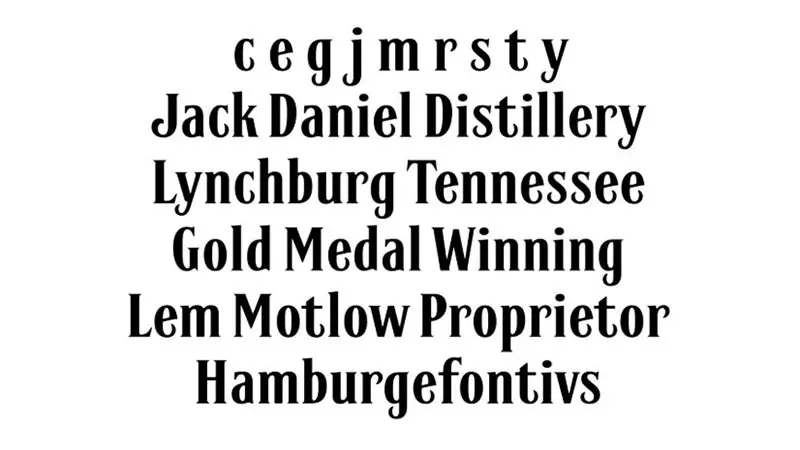 Jack Daniels Font Free Download