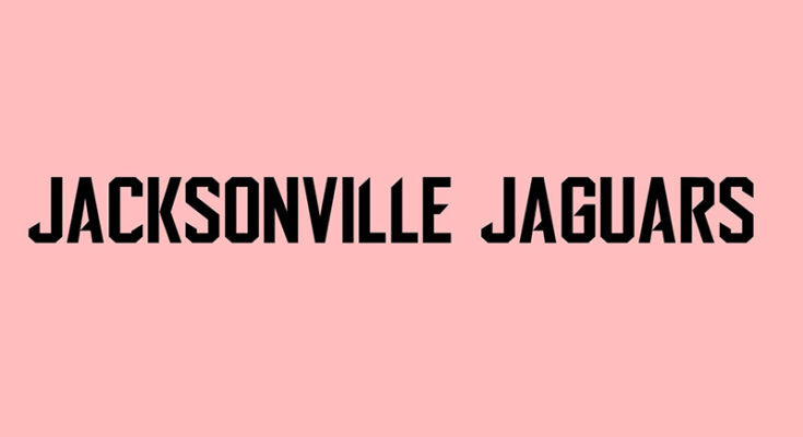 Jacksonville Jaguars Font Free Download