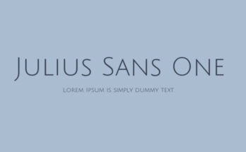 Julius-Sans-One-Font-Family-Free-Download