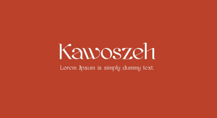 Kawoszeh Font Free Download