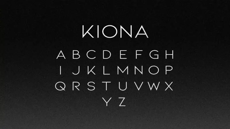 Kiona Font Free Download