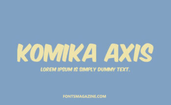 Komika-Axis-Font-Family-Free-Download