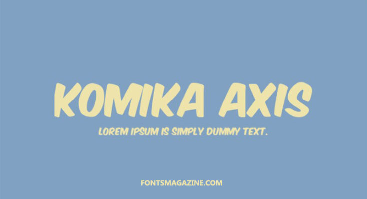 Komika Axis Font Free Download