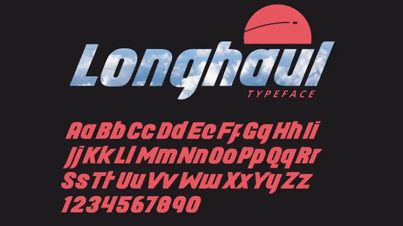 Longhaul Font Free Download