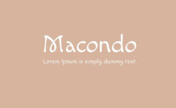 Macondo-Font-Family-Free-Download