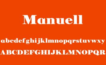Manuell Font Family