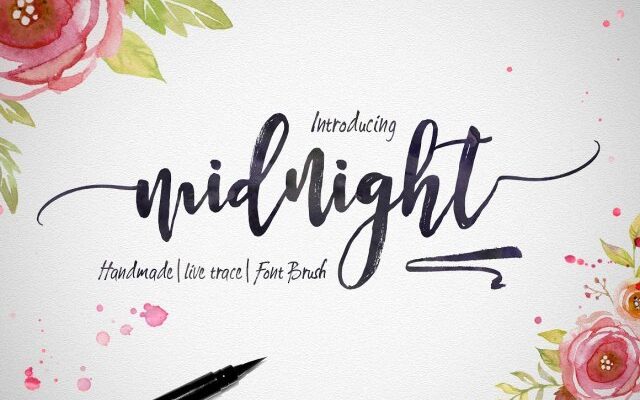 Midnight Script Font Free Download