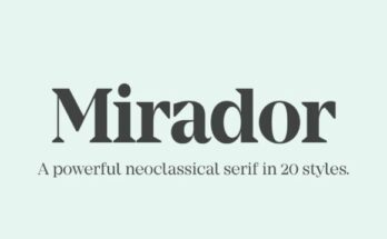 Mirador-Font-Family-Free-Download
