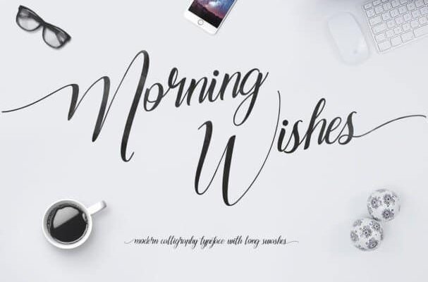 Morning Wishes Font Free Download