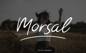 Morsal-Handmade-Font