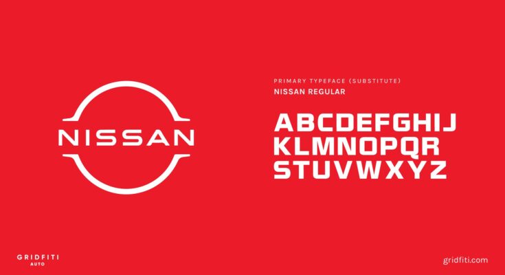 Nissan Brand font Free Download