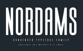 Nordams-Font-Family-Free-Download