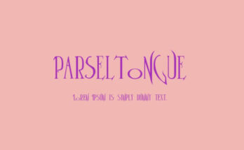 Parseltongue-Font-Family-Free-Download