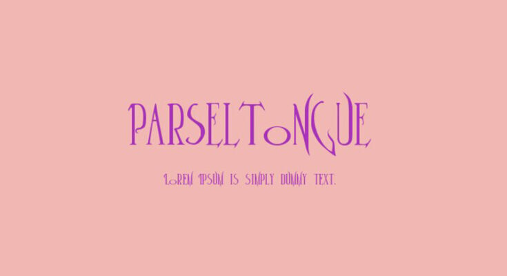 Parseltongue Font Free Download