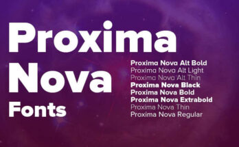 Proxima Nova Font