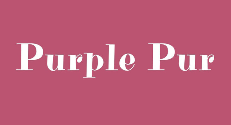 Purple Purse Font Free Download
