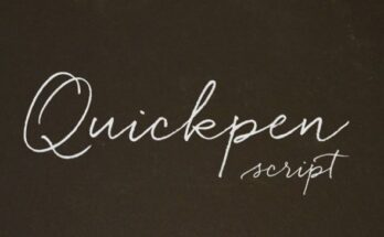 Quickpen-Font-Family-Free-Download