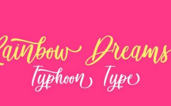 Rainbow-Dreams-Font-Family-Free-Download