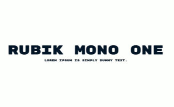 Rubik-Mono-One-Font-Family-Free-Download