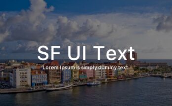 SF UI Text Font Family