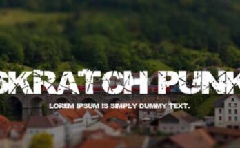 Scratch-Punk-Font-Family-Free-Download