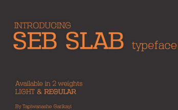 Seb Slab Font Family Free Download