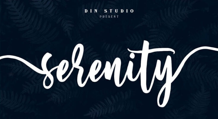 Serenity Font Free Download