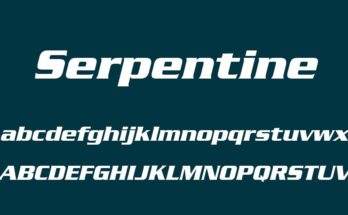 Serpentine Font Family