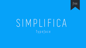 Simplifica Typeface Font