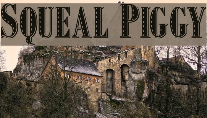 Squeal Piggy Font Free Download