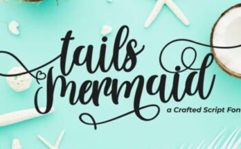 Tails Mermaid Font Free Download