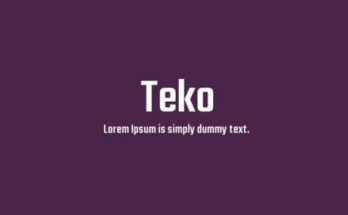 Teko-Font-Family-Free-Download