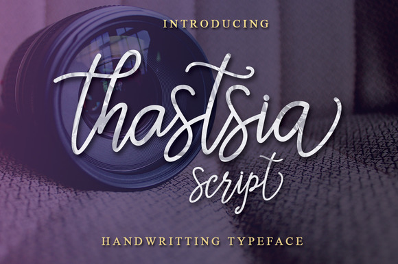 Thastsia Script Font Free Download