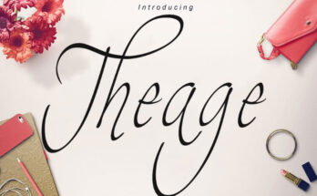 Theage-Script-Font