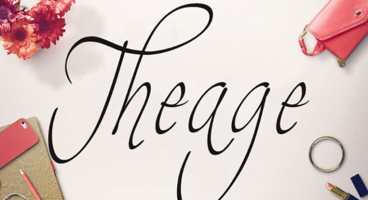 Theage Script Font Free Download