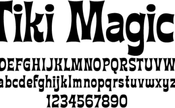 Tiki Magic Font