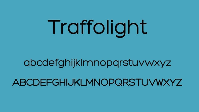 Traffolight Font Free Download
