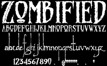 Zombified Font Free Download