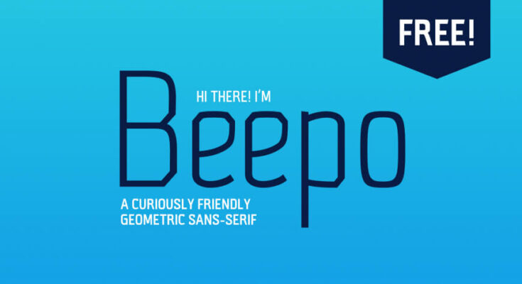 Beepo Typeface Font Free Download