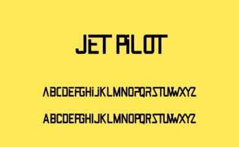 Jet Pilot Font free