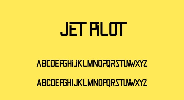 Jet Pilot Font Free Download