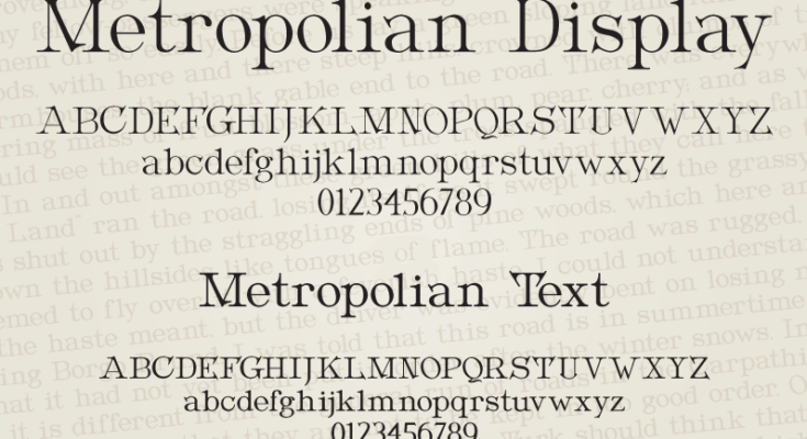 Metropolian Font Family Free Download
