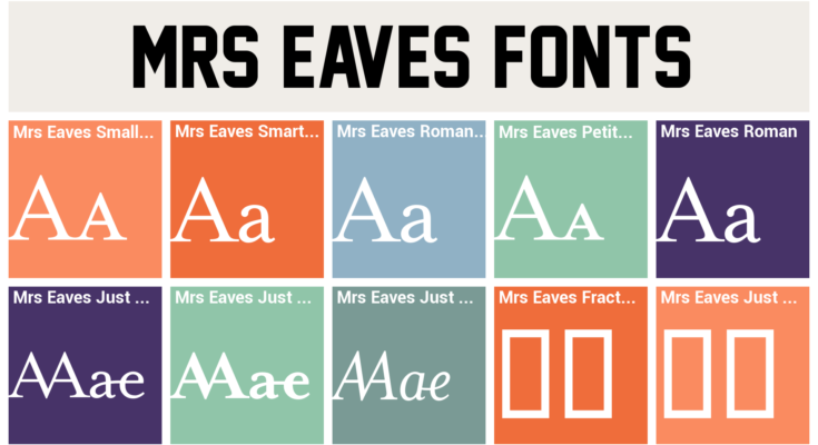 Mrs Eaves Ot Roman Font Free Download